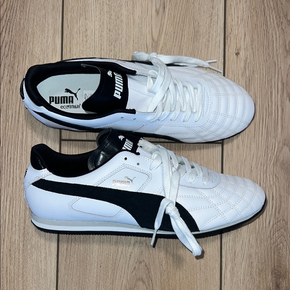 Puma Mexico Men's White-Black Athletic Shoes - Picture 2 of 15